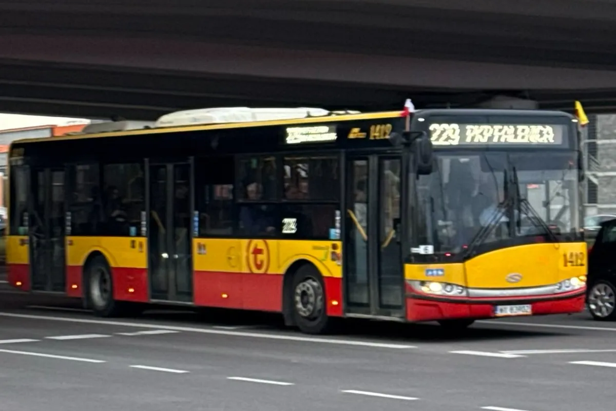 Solaris Urbino 12 #1412 w Warszawie