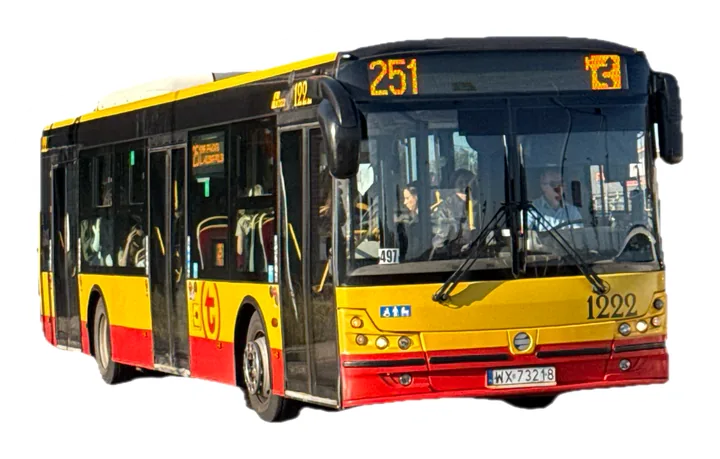 Naklejka: Solbus Solcity 12 #1222