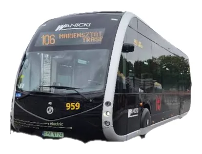 Naklejka: Irizar ie tram 12 #959
