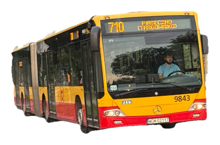 Naklejka: Mercedes-Benz Conecto G #9843